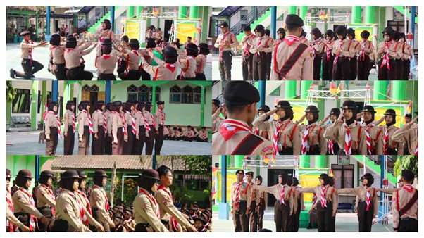 Energik dan Penuh Semangat, Tim DP Madtsansa Tampilkan PBB Spektakuler pada Pembukaan Perjusa 2026