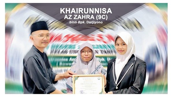 Lantunkan Hafalan dengan Penuh Khidmat, Khairunnisa Az Zahra Tuntaskan Tasmi 5 Juz Al-Qur’an Lantunkan Hafalan dengan Penuh Khidmat, Khairunnisa Az Zahra Tuntaskan Tasmi 5 Juz Al-Qur’an