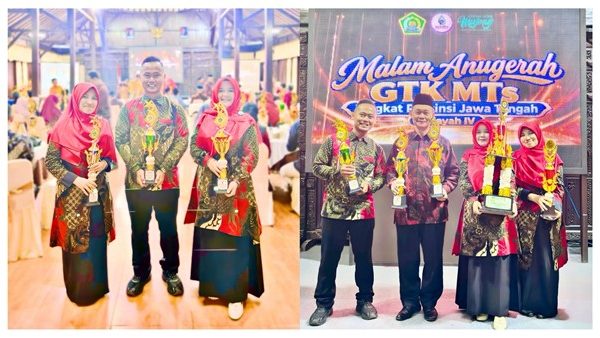 Tiga GTK MTs Negeri 1 Banjarnegara Terima Award pada Ajang GTK MTs Award 2026